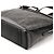 Prada Borsa Tote Sport B9423 Grey Black in lana e pelle - vista 9