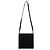 Gucci Borsa crossbody in camoscio nero