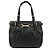 Coach Borsa Tote Hamptons in pelle martellata nera F12476