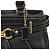 Coach Borsa Tote Hamptons in pelle martellata nera F12476 - vista 6