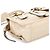 Chloé Borsa Tote 2-Way Bay in pelle beige - vista 12