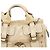 Chloé Borsa Tote 2-Way Bay in pelle beige - vista 15