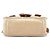 Chloé Borsa Tote 2-Way Bay in pelle beige - vista 5
