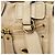 Chloé Borsa Tote 2-Way Bay in pelle beige - vista 7