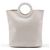 Céline Borsa in nylon bianca con manico in plastica - vista 3