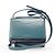 Givenchy Borsa a tracolla Pandora in pelle Saffiano blu navy - vista 19