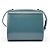 Givenchy Borsa a tracolla Pandora in pelle Saffiano blu navy - vista 3