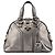 Yves Saint Laurent 160950 Borsa Tote Muse in pelle metallizzata