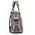 Yves Saint Laurent 160950 Borsa Tote Muse in pelle metallizzata - vista 3