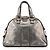 Yves Saint Laurent 160950 Borsa Tote Muse in pelle metallizzata - vista 4
