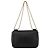 Chloé Borsa a tracolla Elsie in pelle nera - vista 3