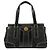 Coach 11626 Borsa Tote Turnlock in tela Signature nera