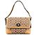 Coach Borsa a tracolla 2-Way Beige Signature Turnlock F13066