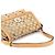 Coach Borsa a tracolla 2-Way Beige Signature Turnlock F13066 - vista 10