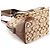 Coach Borsa Bowling Signature Turnlock Beige Brown F13977 - vista 9