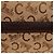 Céline Mini borsa Boston in tela Macadam beige e marrone - vista 10