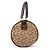 Céline Mini borsa Boston in tela Macadam beige e marrone - vista 2