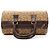 Céline Mini borsa Boston in tela Macadam beige e marrone - vista 4