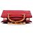 Gucci 002 8260 Borsa Tote Diana Bamboo in pelle rossa - vista 4