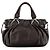 Céline Borsa Pillow 2-Way in pelle marrone scuro - vista 3