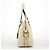 Yves Saint Laurent 156464 Borsa Tote Muse in pelle avorio - vista 2
