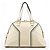 Yves Saint Laurent 156464 Borsa Tote Muse in pelle avorio - vista 3