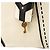 Yves Saint Laurent 156464 Borsa Tote Muse in pelle avorio - vista 8