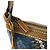 Dolce & Gabbana Borsa a spalla patchwork in denim e camoscio blu e beige Primavera 2002 - vista 6