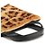 Loewe Mini borsa tote in pony hair con stampa leopardata marrone e nera - vista 6