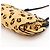 Marc Jacobs Borsa a tracolla in velluto a coste beige con stampa leopardata - vista 8