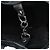Chloé Borsa Tote in Tela Navy con Logo Argento - vista 19