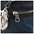 Chloé Borsa Tote in Tela Navy con Logo Argento - vista 9