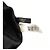 Marc by Marc Jacobs Borsa a tracolla hobo in pelle nera con chiusura turnlock - vista 13