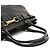 Coach Borsa Tote Hamptons in pelle martellata nera F10213 - view 9