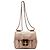 Chloé Borsa a tracolla Elsie in pelle metallizzata bronzo
