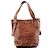 Marc Jacobs Borsa Tote con tasche in pelle di vitello marrone - vista 3