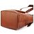 Marc Jacobs Borsa Tote con tasche in pelle di vitello marrone - vista 9