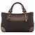 Céline Boogie Tote Bag aus braunem Monogramm-Leder