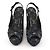 Louis Vuitton Sandali wedge espadrillas Monogram Denim EU 37 - vista 6