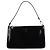 Prada Mini Pochette Bag in Spazzolato Nero