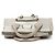 Chloé Borsa Edith in pelle embossed croc Ivory - vista 4