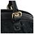Dolce & Gabbana Borsa Boston in pelle e pizzo nero - vista 7