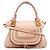 Chloé Borsa Marcie 2-Way in pelle beige
