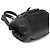 Marc by Marc Jacobs Borsa Tote in pelle nera con anelli - vista 7