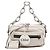 Chloé Borsa a tracolla Betty Chain in pelle bianca