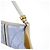 Prada Spring 2000 Metallic Blue gesteppte Mini-Tasche - Ansicht 7