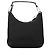 Gucci 000 0601 Borsa Hobo in pelle e nylon nero - vista 3