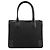 Gucci Borsa Tote 000 0855 in pelle e tela GG nera - vista 3
