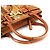 Coach 10552 Borsa Tote Hamptons in pelle tan - vista 8