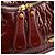 Chloé Borsa a spalla Bay in pelle verniciata bordeaux - vista 7